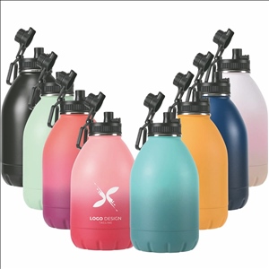 64oz Insulated Water Bottles | Stainless Steel for Hot & Cold Drinks | Double Vacuum Walled Gym